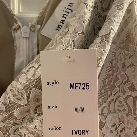 Lace Bridal Jumpsuit L - Picture 4 of 6